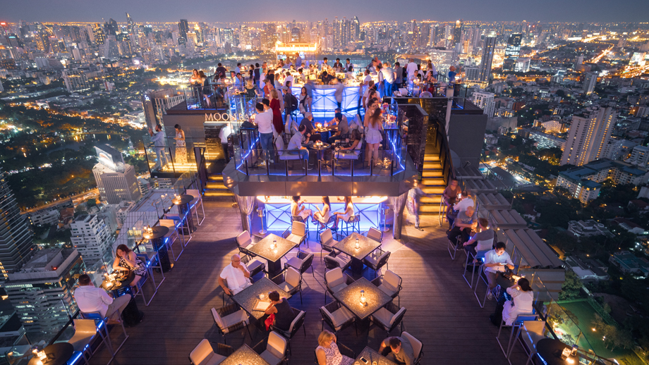 cosas imperdibles que hacer en Bangkok rooftop bar